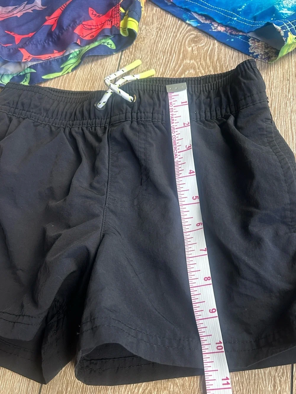 Kids bundle Swim Shorts - Black, Blue & Multicolor Shark and Ocean Prints